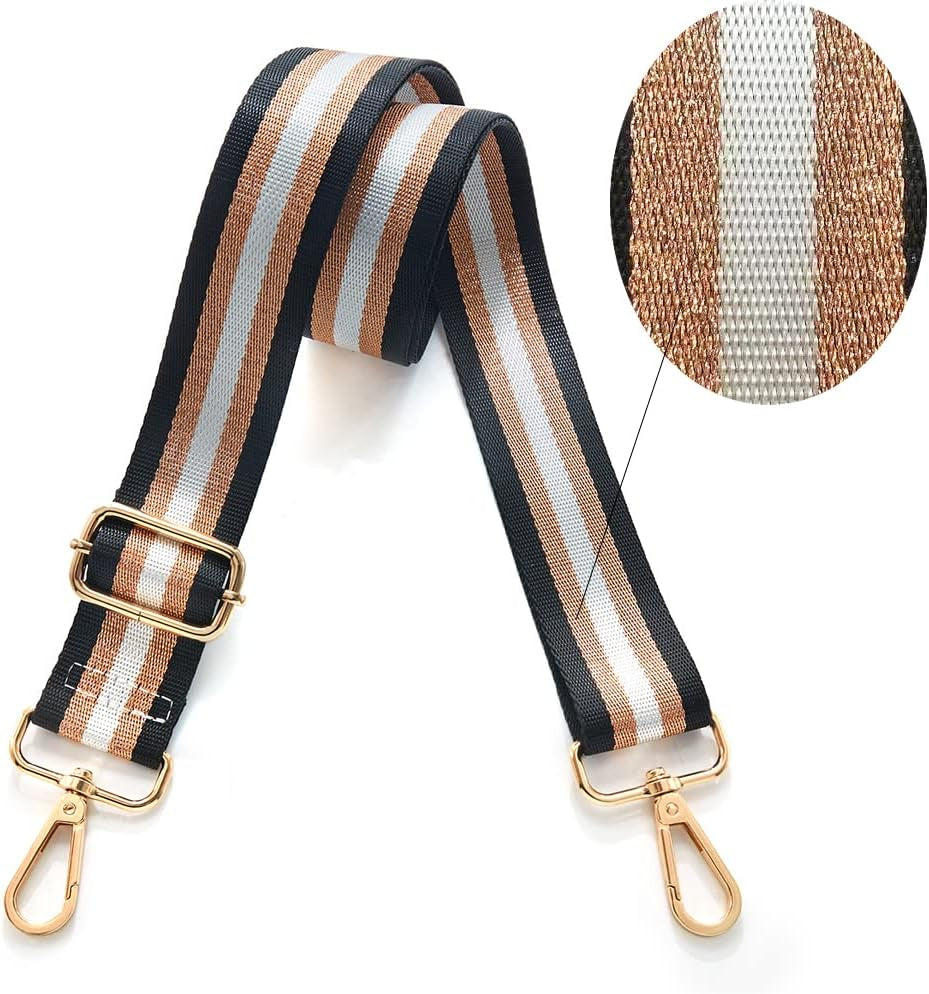 Purse Strap Replacement Crossbody Wide Shoulder Strap Adjustable Canvas Straps Handbag Strap Replacement Belts