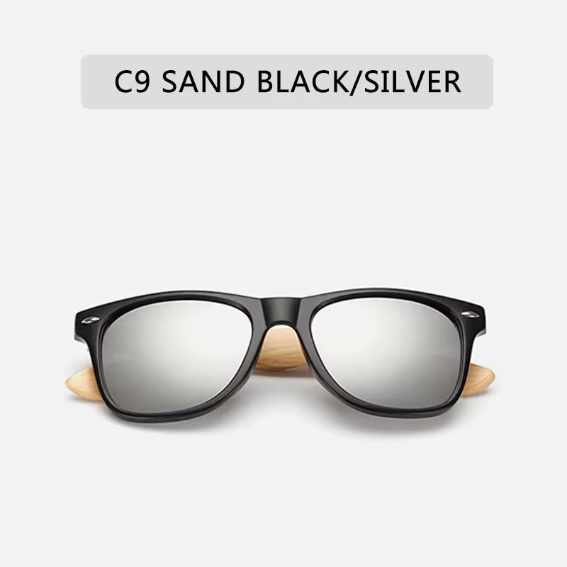 New Bamboo Sunglasses Female Wooden Sunglasses Brand Designer Mirror Original Sunglasses Gafas De Sol De