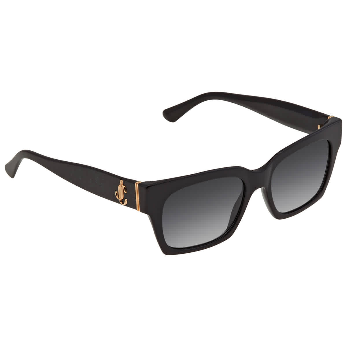 Rectangular Sunglasses Jo NS89O Black Glitter 52Mm