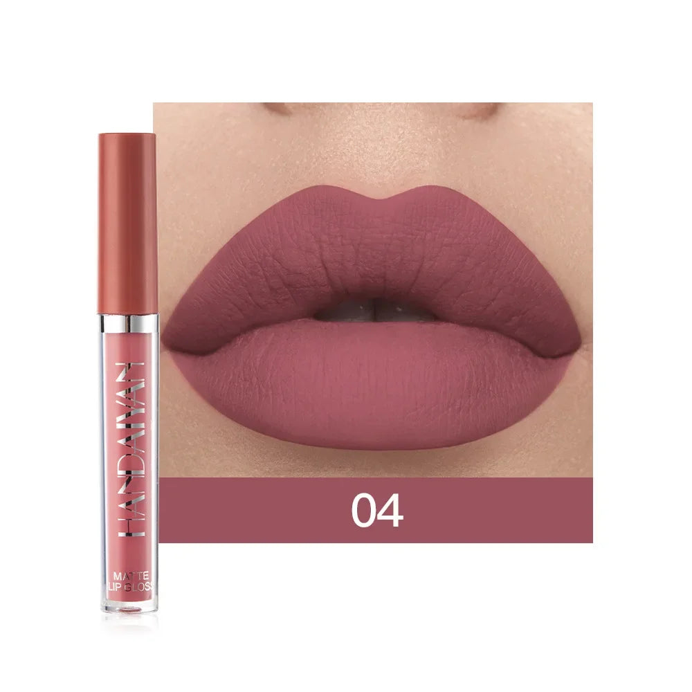 6 Pack Liquid Lipstick Set Make-up Waterproof Long lasting Cosmetics Matte Lipstick Lip Gloss Kit