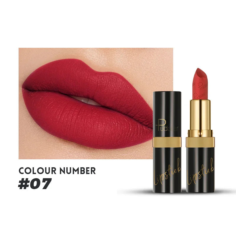 Matte Lipstick 10 Color Velvet Red Lip Tint Non Stick Cup Lip Glaze Long Lasting Waterproof Lip Gloss Make Up Lipsticks Cosmetic