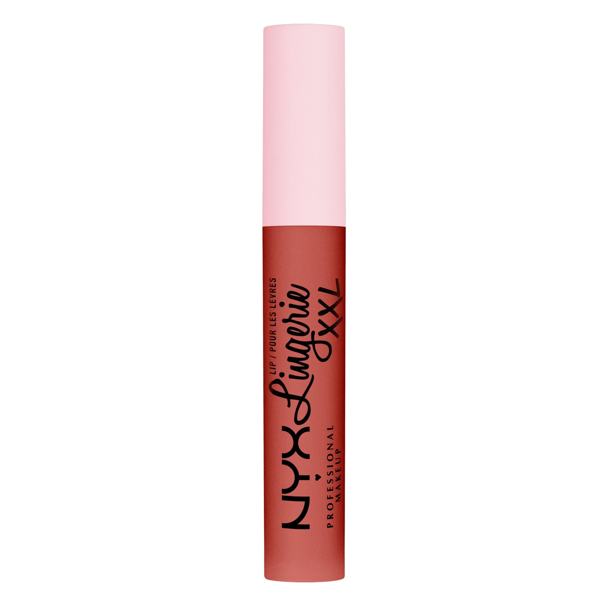 Lip Lingerie XXL Smooth Matte Liquid Lipstick, 16Hr Longwear, Peach Flirt, 0.13 Fl Oz